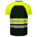 Gelb-Schwarz - Back - Projob - T-Shirt für Herren