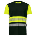Gelb-Schwarz - Front - Projob - T-Shirt für Herren
