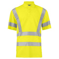 Gelb - Front - Projob - Poloshirt für Herren