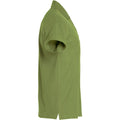 Armee-Grün - Side - Clique - "Basic" Poloshirt für Herren