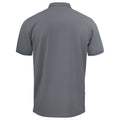 Grau - Back - Projob - Poloshirt für Herren
