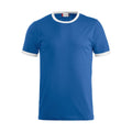 Königsblau-Weiß - Front - Clique - "Nome" T-Shirt für Herren-Damen Unisex