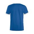 Königsblau-Weiß - Back - Clique - "Nome" T-Shirt für Herren-Damen Unisex