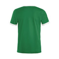Flagge Grün-Weiß - Back - Clique - "Nome" T-Shirt für Herren-Damen Unisex