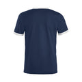 Marineblau-Weiß - Back - Clique - "Nome" T-Shirt für Herren-Damen Unisex