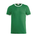 Flagge Grün-Weiß - Front - Clique - "Nome" T-Shirt für Herren-Damen Unisex