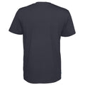 Marineblau - Back - Cottover - T-Shirt V-Ausschnitt für Herren