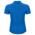 Königsblau - Back - Clique - Poloshirt für Damen