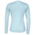 Himmelblau - Back - Cottover - T-Shirt für Damen Langärmlig