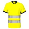 Gelb-Marineblau - Front - Projob - "Functional" T-Shirt für Herren