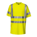 Gelb-Marineblau - Front - Projob - T-Shirt für Herren