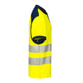 Gelb-Marineblau - Side - Projob - Poloshirt für Herren