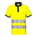 Gelb-Marineblau - Front - Projob - Poloshirt für Herren
