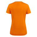 Orange - Back - Printer RED - "Run" T-Shirt für Damen