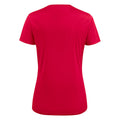 Rot - Back - Printer RED - "Run" T-Shirt für Damen