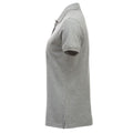 Grau - Side - Clique - "Manhattan" Poloshirt für Damen