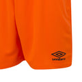 Leuchtend Orange - Side - Umbro - "Club II" Shorts für Kinder