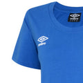 Königsblau-Weiß - Side - Umbro - "Club Leisure" T-Shirt für Damen