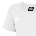 Weiß-Schwarz - Side - Umbro - "Club Leisure" T-Shirt für Damen
