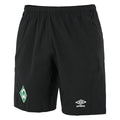 Schwarz - Front - SV Werder Bremen - "22-23" Shorts für Kinder