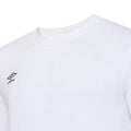 Weiß-Schwarz - Side - Umbro - "Club Leisure" T-Shirt für Kinder