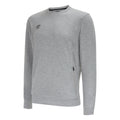 Grau meliert-Schwarz - Side - Umbro - "Pro" Sweatshirt für Jungen