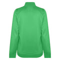 Smaragd - Back - Umbro - "Club Essential" Sweatshirt mit halbem Reißverschluss für Herren