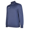 Dunkel-Marineblau - Front - Umbro - "Club Essential" Sweatshirt mit halbem Reißverschluss für Herren