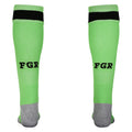 Grün-Schwarz - Back - Umbro - "23-24" Socken für zu Hause für Kinder