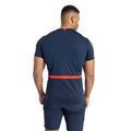 Marineblau-Kleid Blau-Flammen Rot - Lifestyle - Umbro - "23-24" T-Shirt für Kinder - Fitnessstudio
