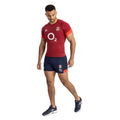 Marineblau-Flammen Rot - Lifestyle - Umbro - "23-24" Shorts für Herren - Training