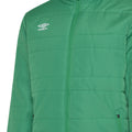 Smaragd - Side - Umbro - "Club Essential Bench" Jacke für Kinder