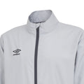 Grau-Kohlen-Schwarz - Side - Umbro - Jacke gewebter Stoff für Herren - Training