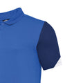 Königsblau-Dunkel-Marineblau-Weiß - Side - Umbro - "Total" Poloshirt für Herren - Training