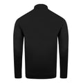 Schwarz - Back - Umbro - "Club Essential" Sweatshirt mit halbem Reißverschluss für Damen