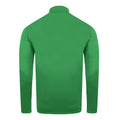 Smaragd - Back - Umbro - "Club Essential" Sweatshirt mit halbem Reißverschluss für Damen