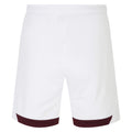 Weiß-Weinrot - Back - Umbro - "23-24" Shorts für zu Hause für Kinder