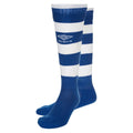 Königsblau-Weiß - Back - Umbro - "Hoop" Socken für Kinder