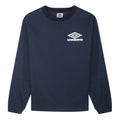 Dunkel-Marineblau - Front - Umbro - Drill Sweatshirt für Herren