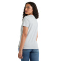 Grau meliert-Weiß - Back - Umbro - "Core" T-Shirt für Damen