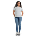 Grau meliert-Weiß - Side - Umbro - "Core" T-Shirt für Damen