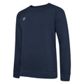 Marineblau-Weiß - Front - Umbro - "Club Leisure" Sweatshirt für Damen
