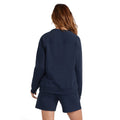 Marineblau-Weiß - Back - Umbro - "Club Leisure" Sweatshirt für Damen