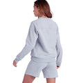Grau meliert-Weiß - Back - Umbro - "Club Leisure" Sweatshirt für Damen