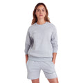 Grau meliert-Weiß - Side - Umbro - "Club Leisure" Sweatshirt für Damen