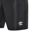 Schwarz - Side - Umbro - "Club Essential" Shorts für Herren - Training