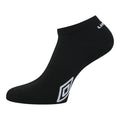 Weiß-Schwarz-Grau - Side - Umbro - Sneaker-Socken für Herren-Damen Unisex (3er-Pack)