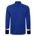 Königsblau-Dunkel-Marineblau-Weiß - Back - Umbro - "Total Training" Trainingsjacke mit kurzem Reißverschluss für Kinder