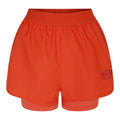 Koralle - Front - Umbro - "Pro Training Hybrid" Shorts für Damen
