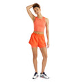 Koralle - Side - Umbro - "Pro Training Hybrid" Shorts für Damen